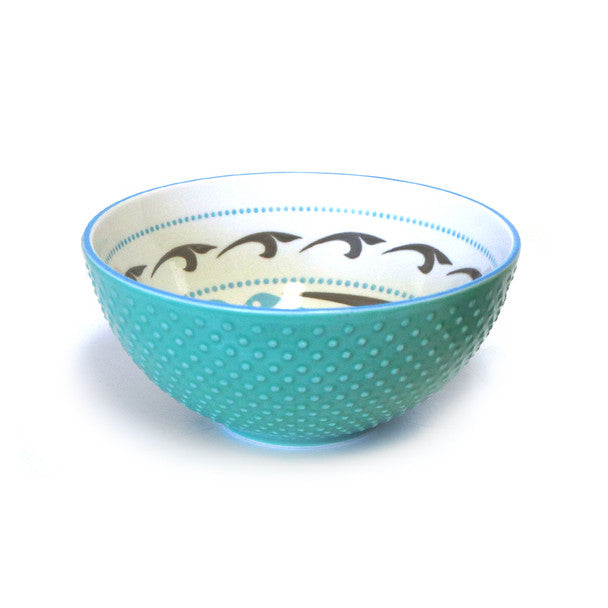 Porcelain Art Bowl Med- Killer Whale