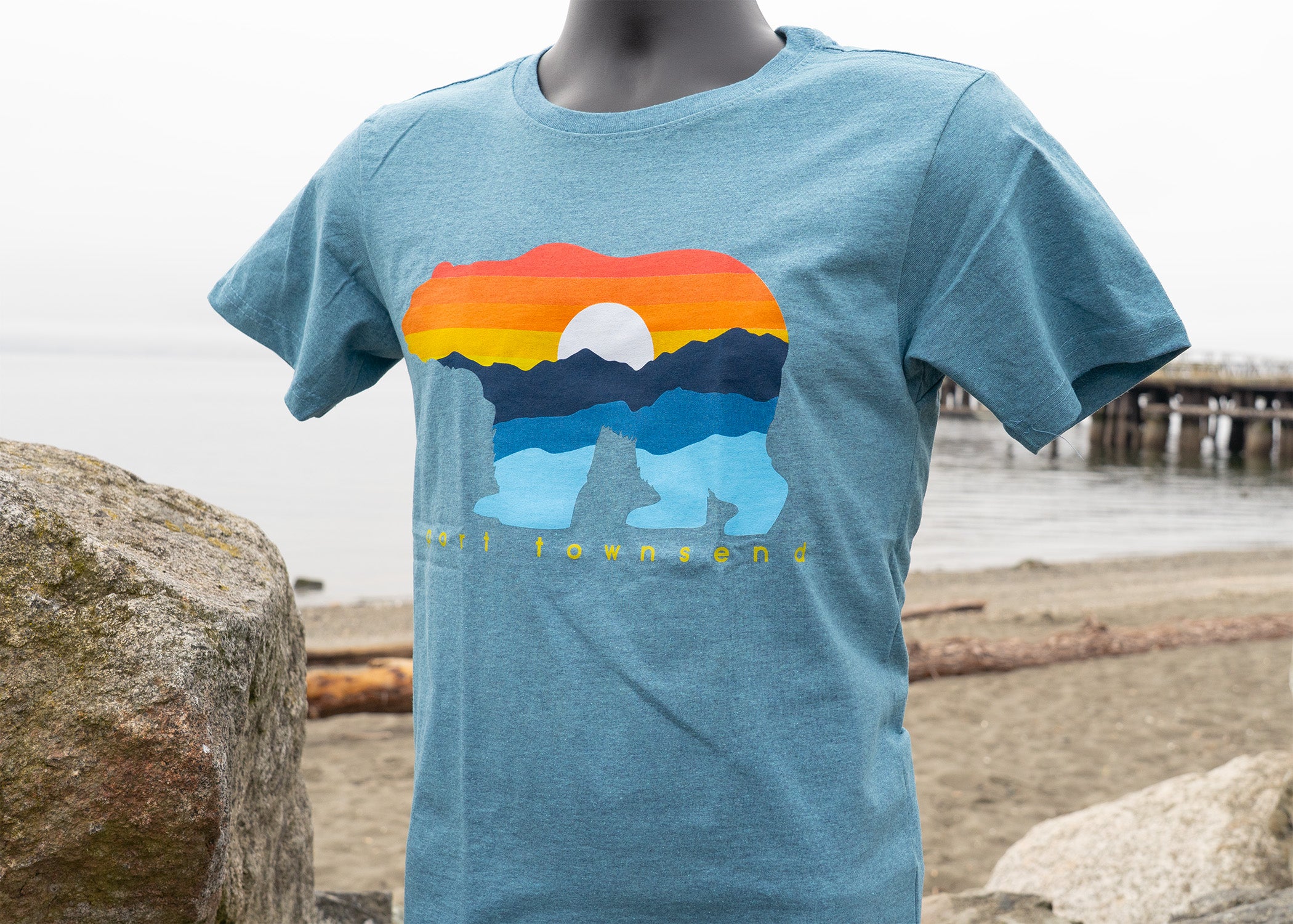 Port Townsend Mountain Bear Short Sleeve Shirt