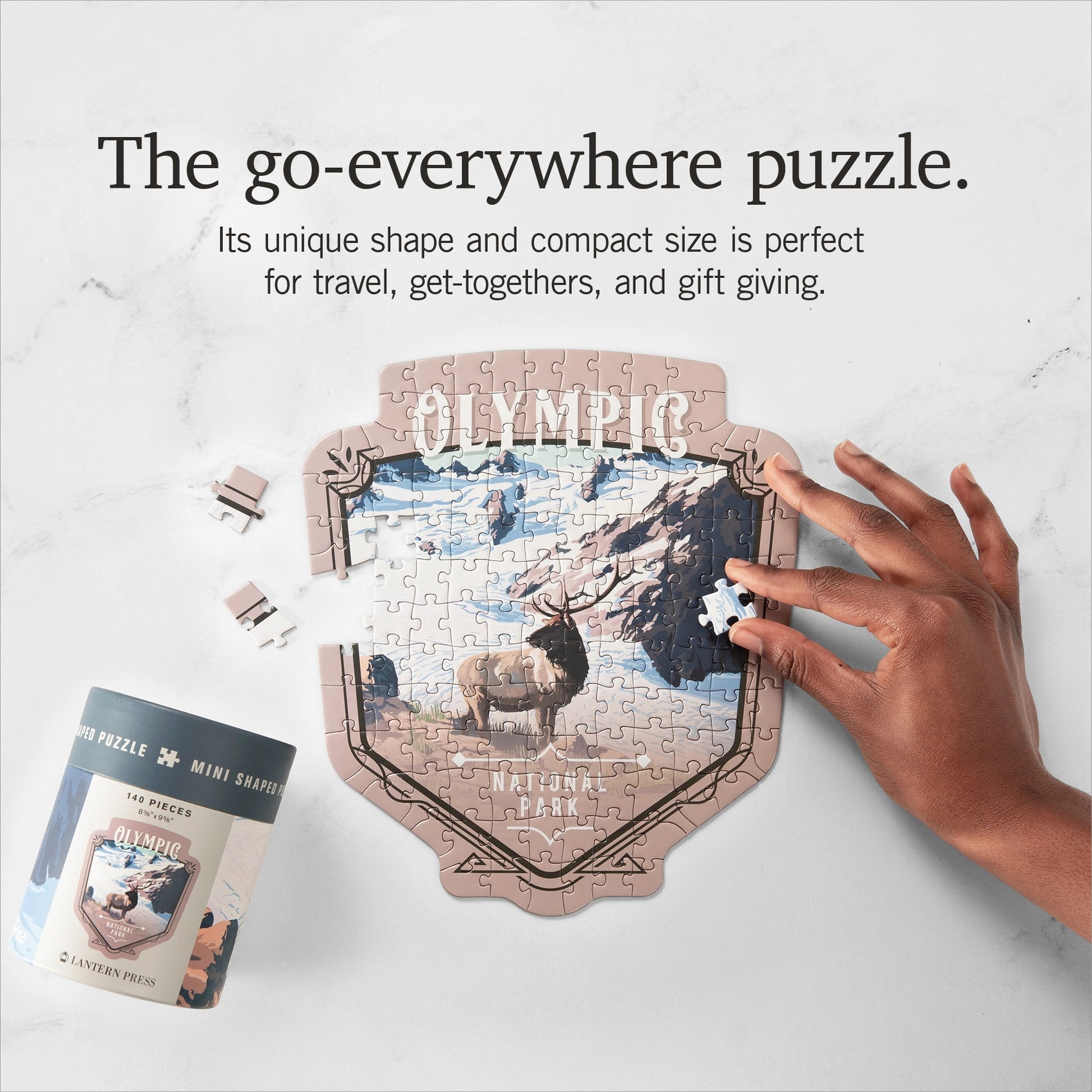 Protect Our National Parks - Mini Puzzle, Olympic National Parks