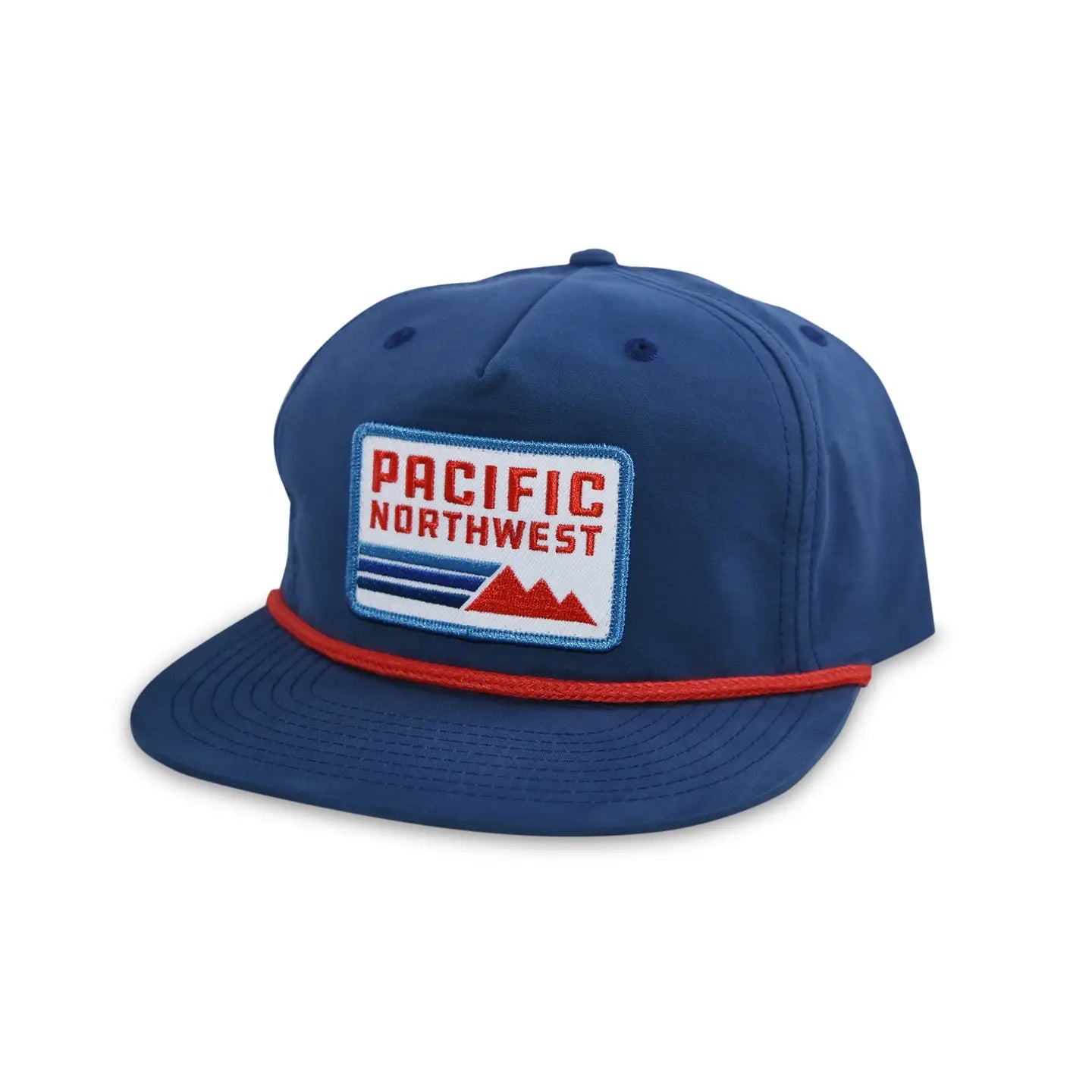 Retro 5-Panel Snapback Navy