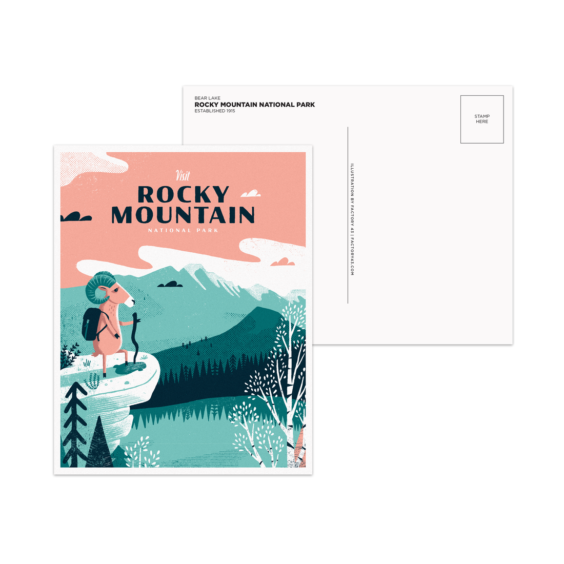 National Park Postcard | Factory 43