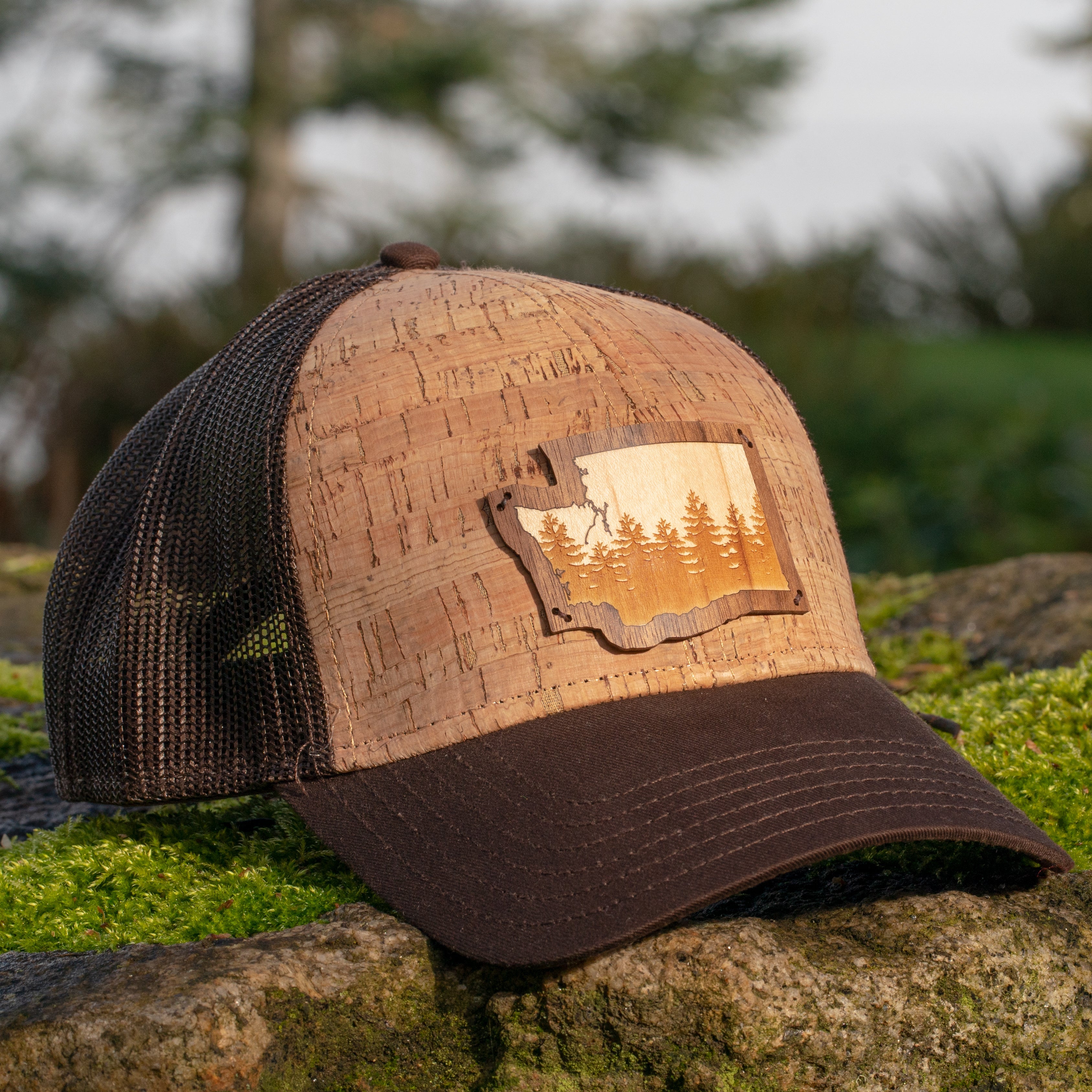 Washington Treeline Inlay Trucker Cap
