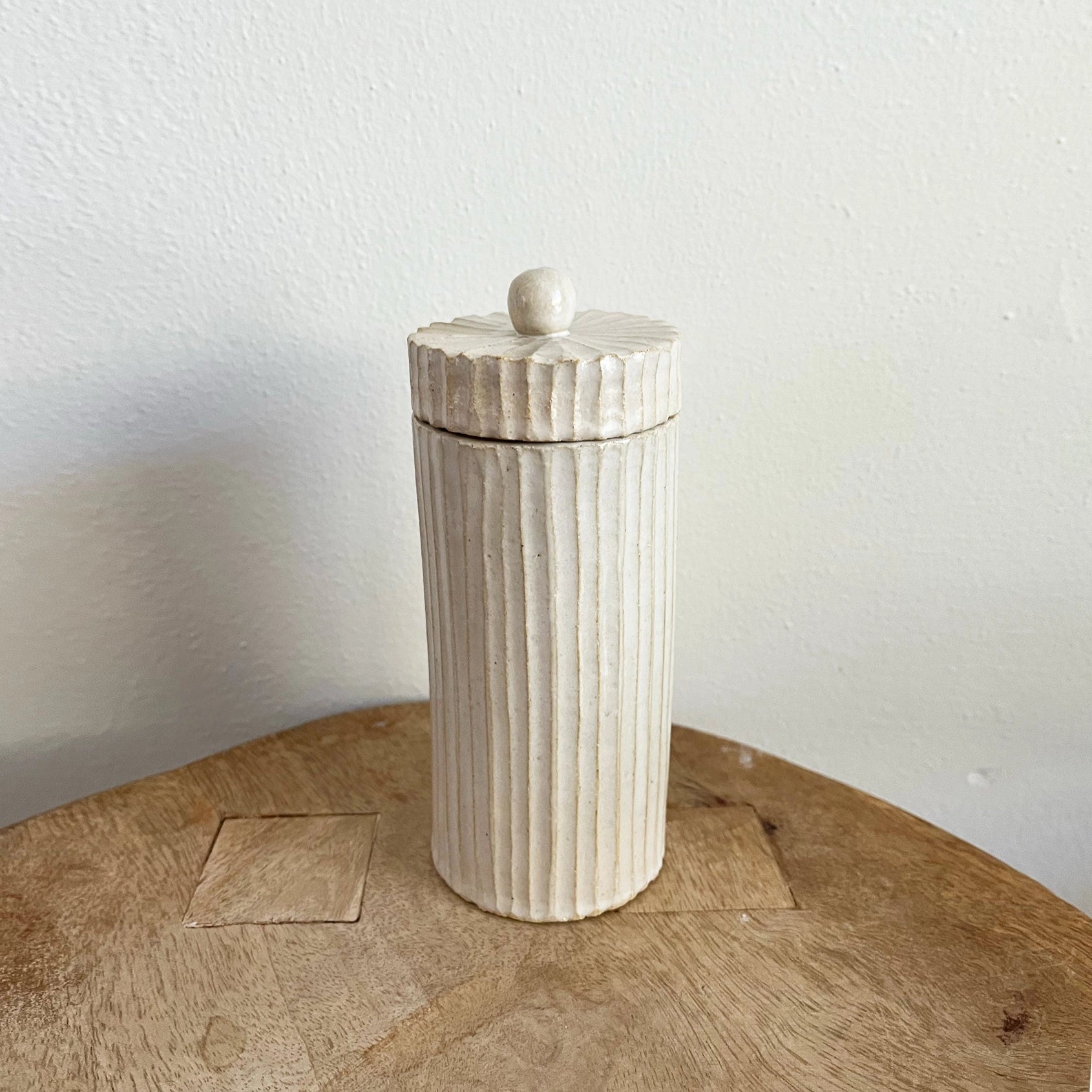 Ribbed Containers: Tall & Skinny
