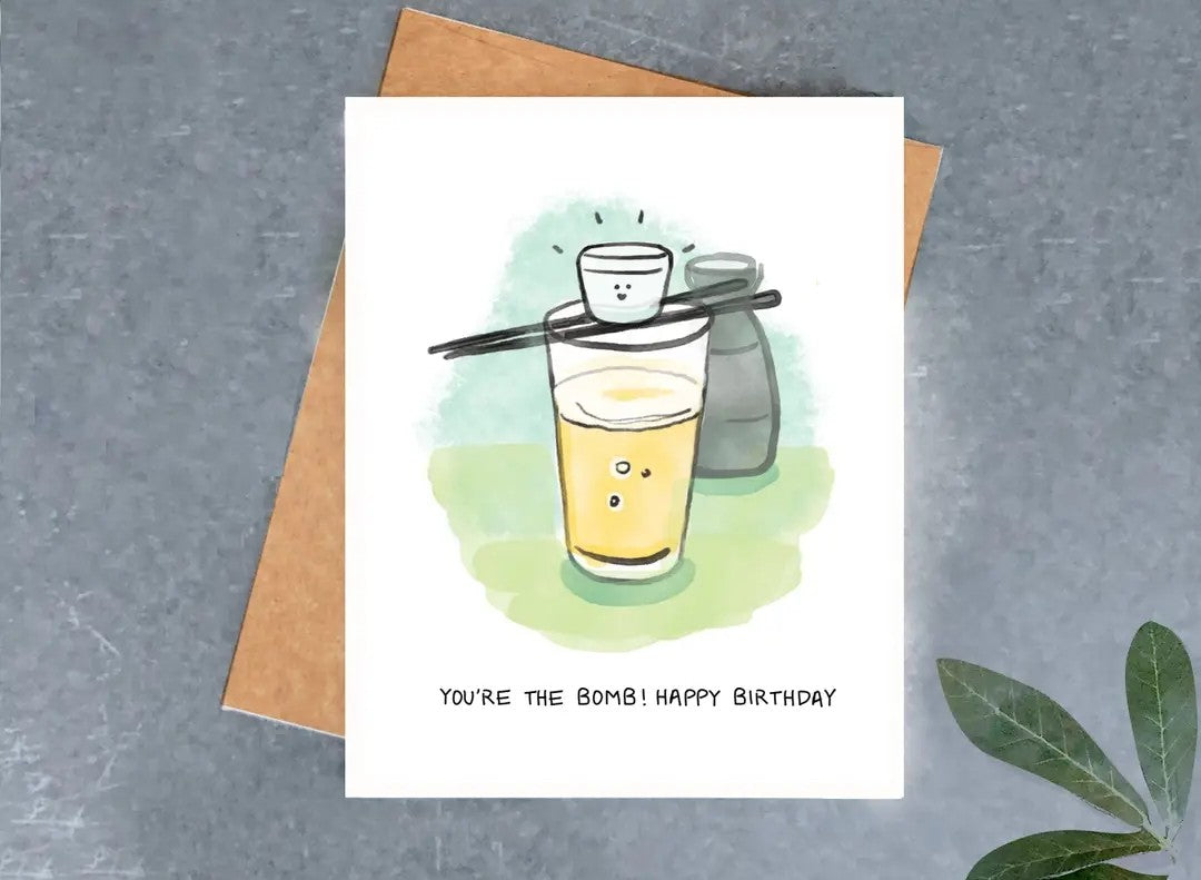 You're the Bomb Birthday Card