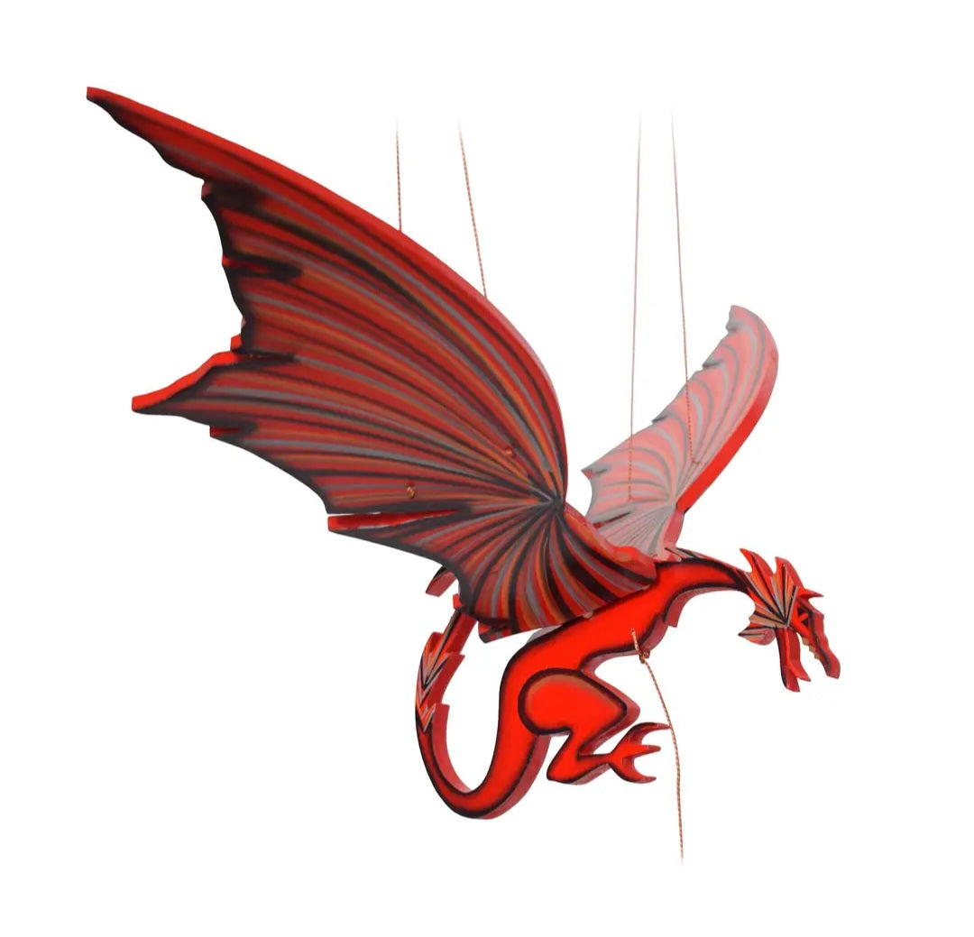 Red Dragon Mobile by Tulia's