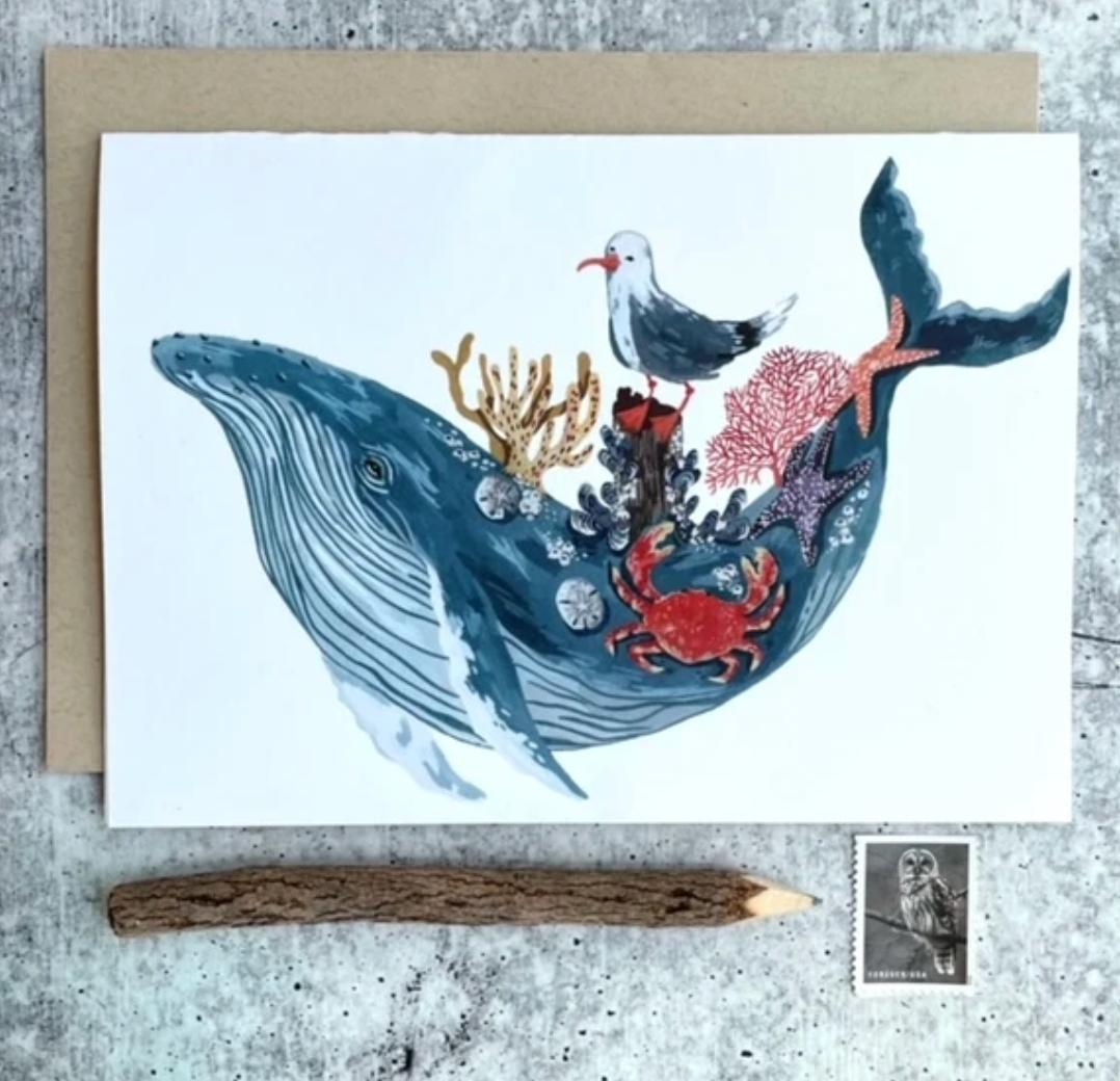 Humpback Whale Card