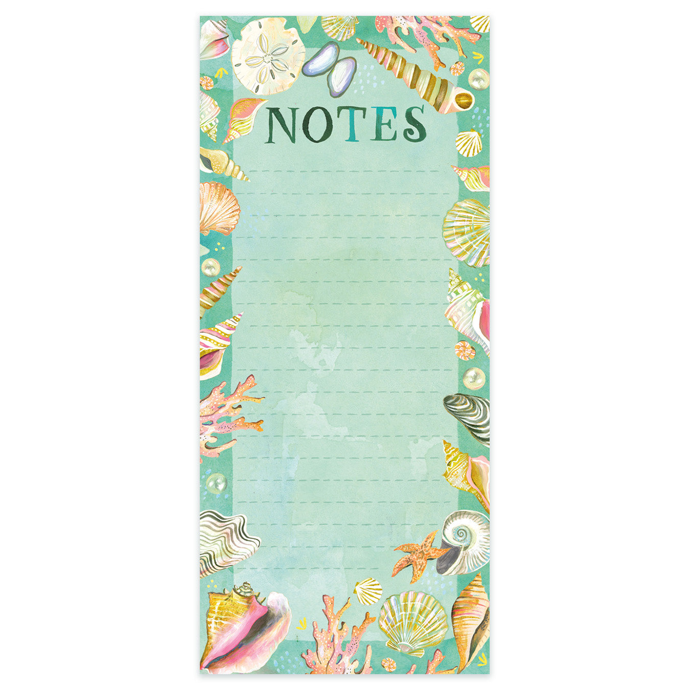 Seashells List Pad