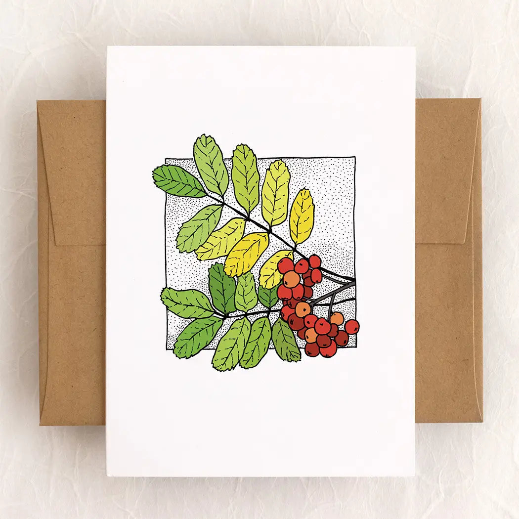 Sitka Mountain Ash - Card