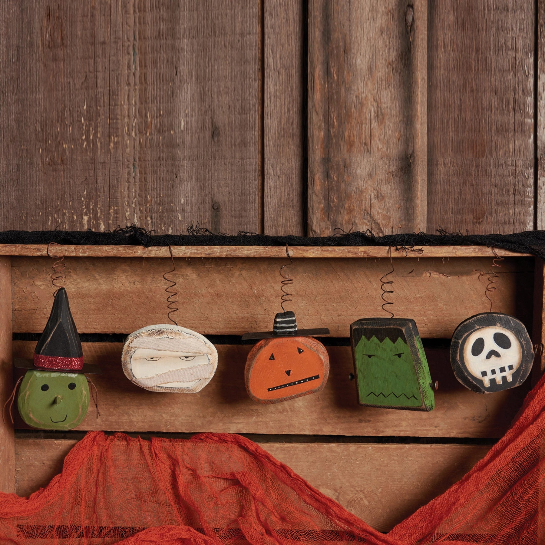 Spooky Ornament Set