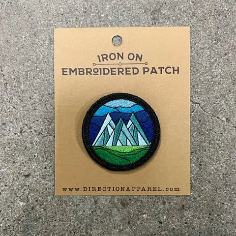 Stained Glass Embroidered Patch