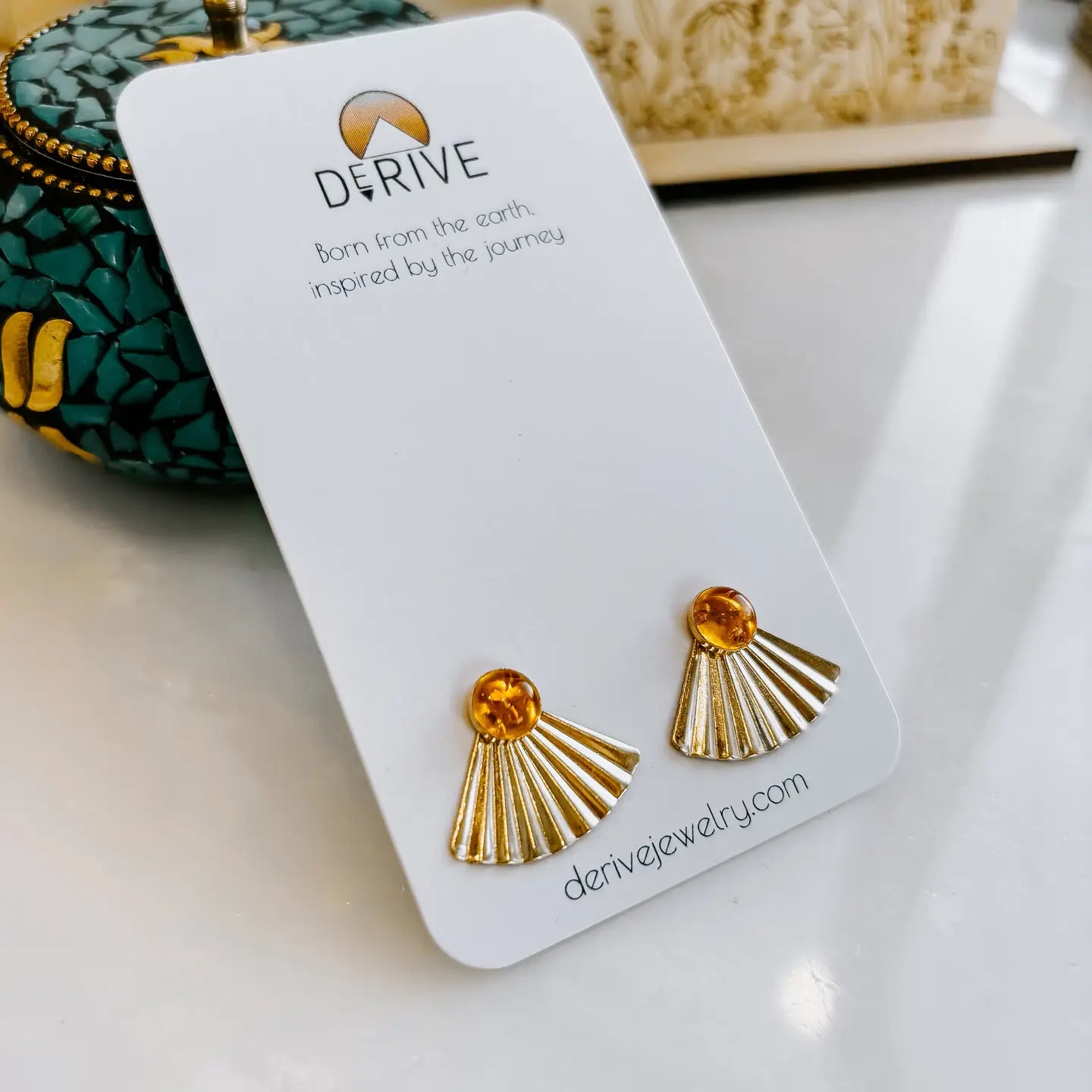 Sunset Ear Jacket Earrings