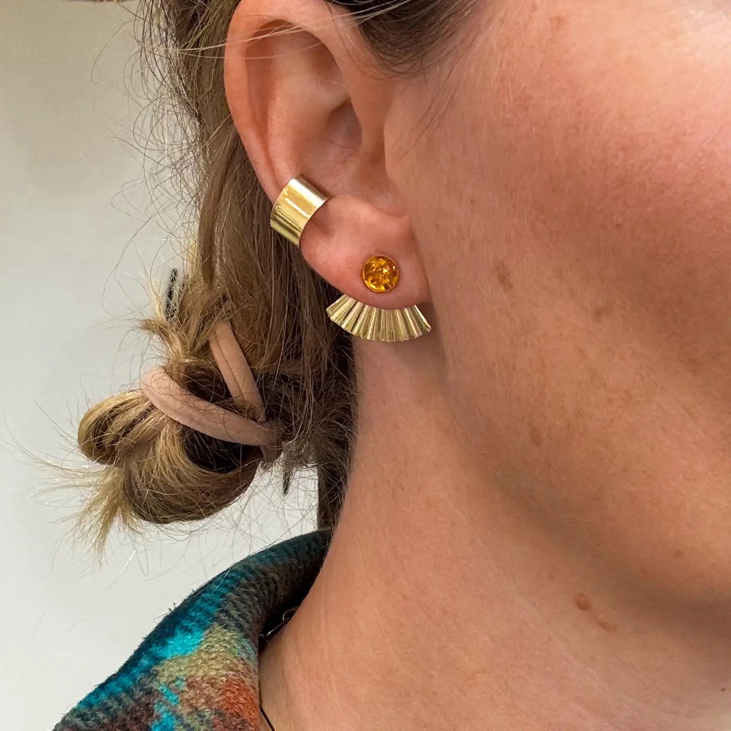 Sunset Ear Jacket Earrings