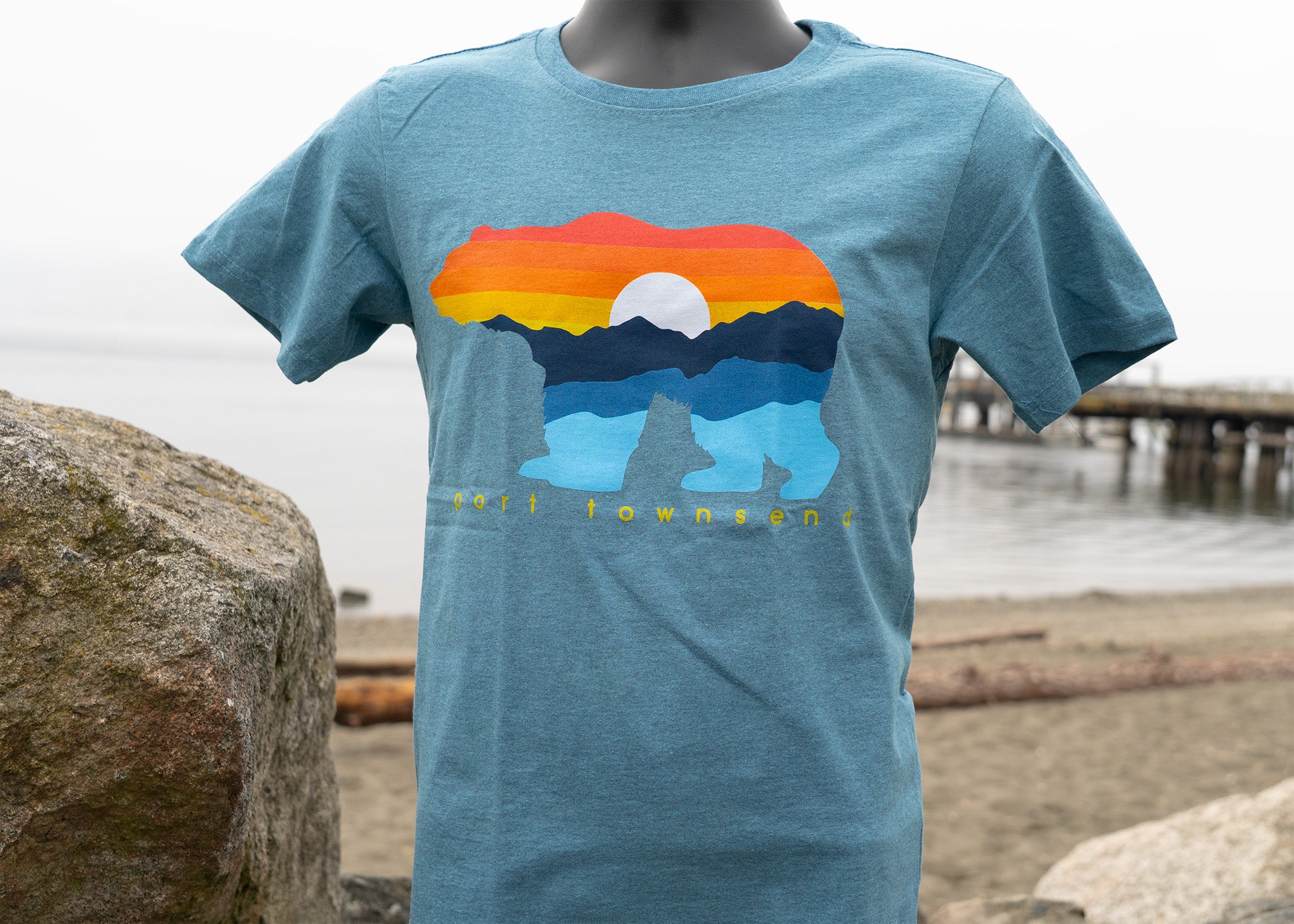 Port Townsend Mountain Bear Short Sleeve Shirt
