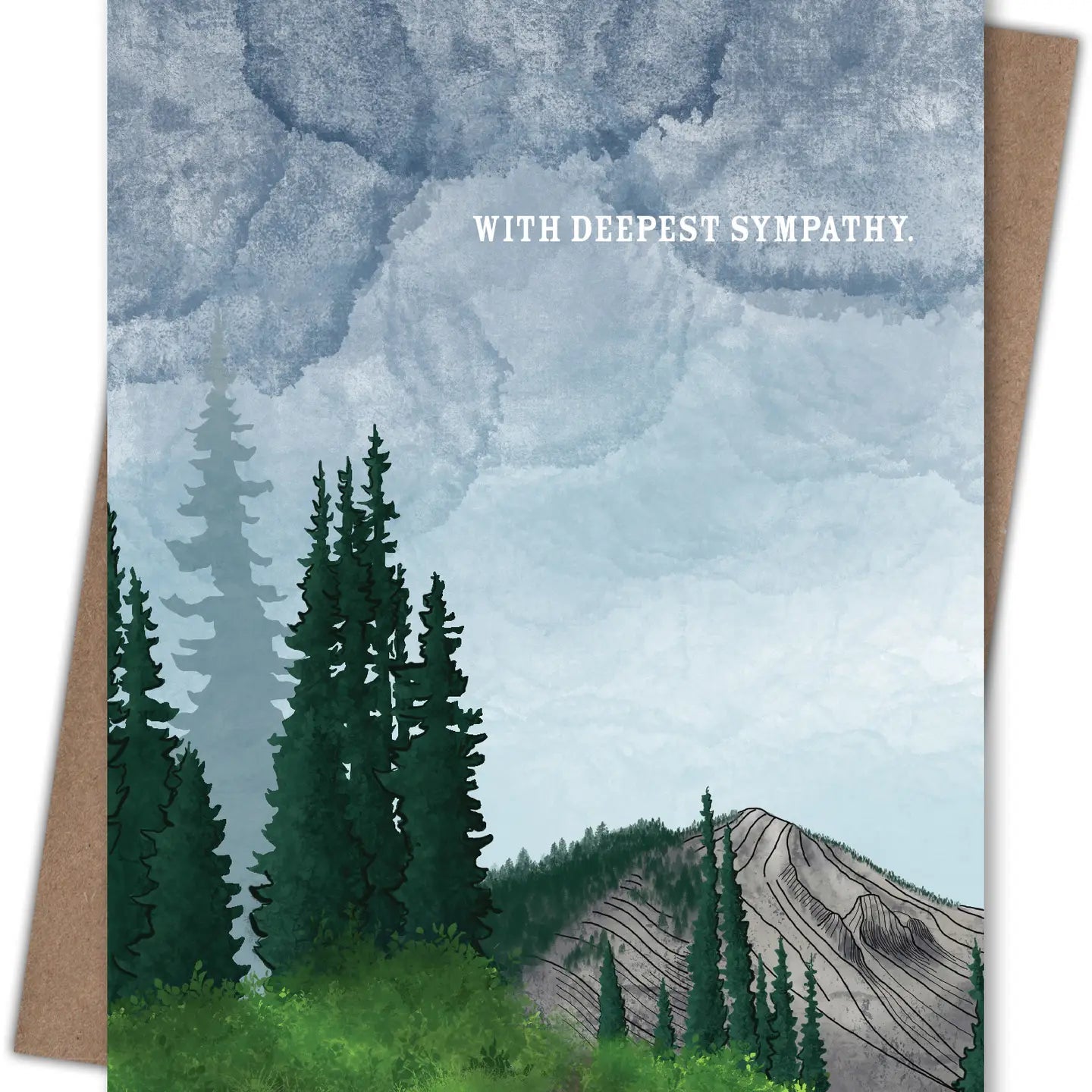 Trees Sympathy Card