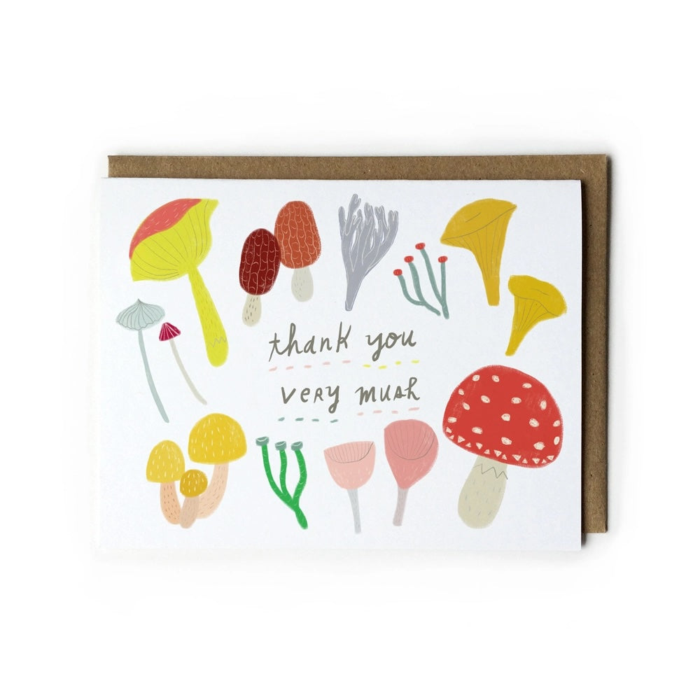 Thank You Very Mush Cards (Boxed Set of 6)
