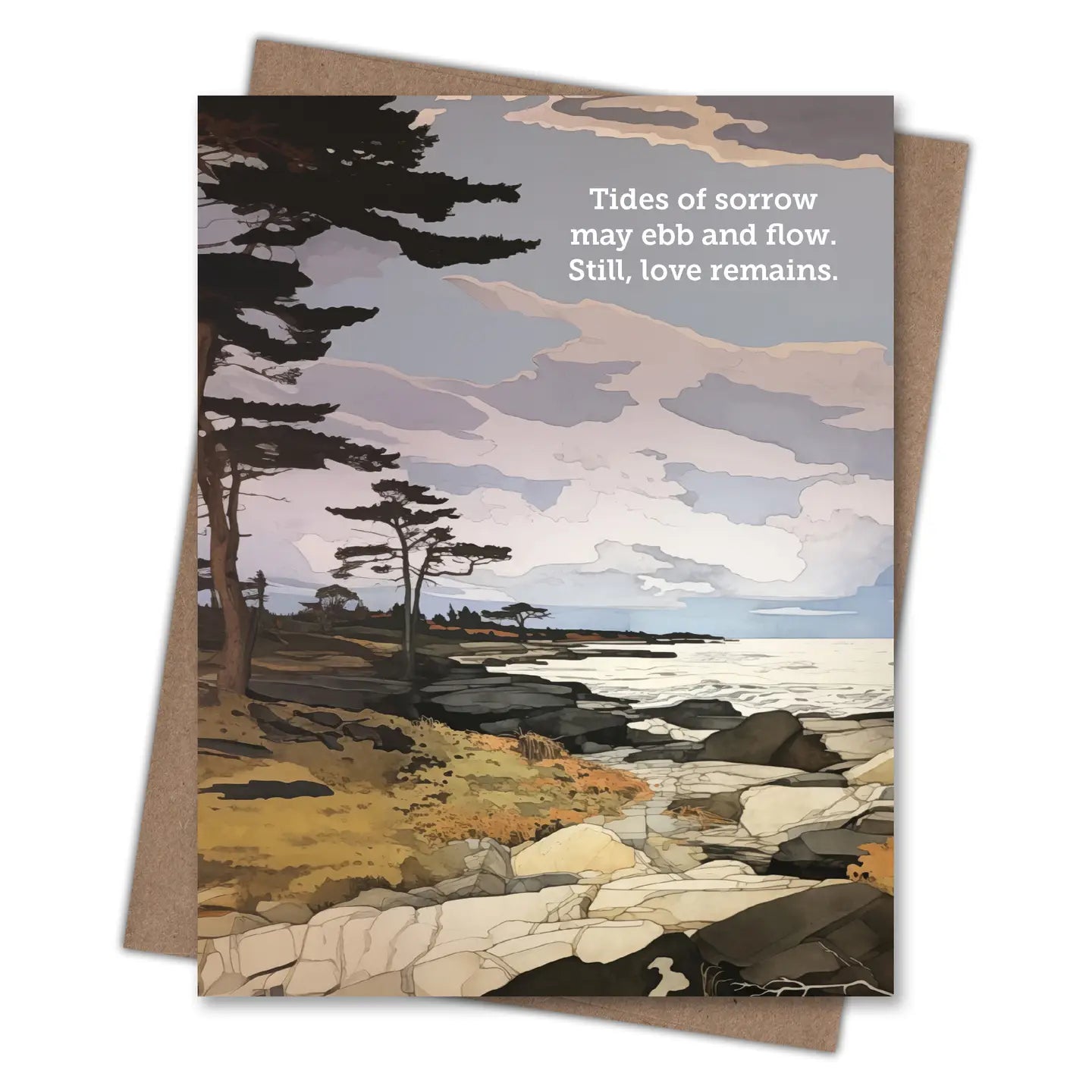 Tides Sympathy Card