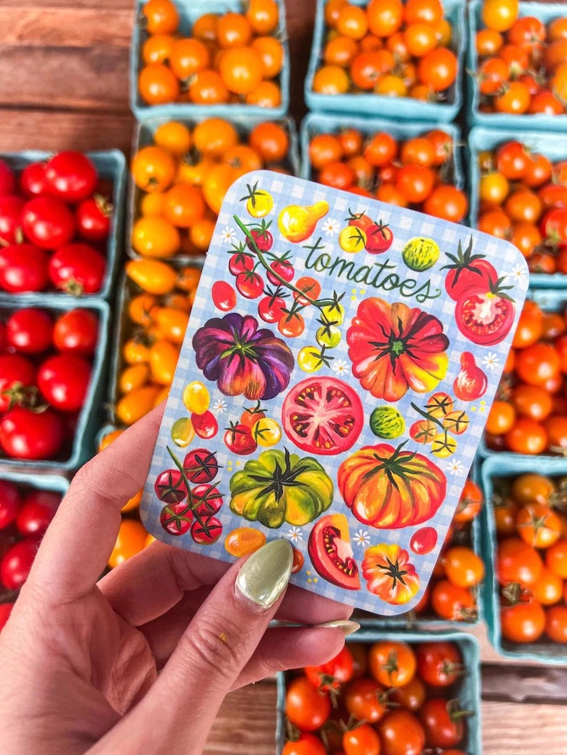 Tomatos Matte Sticker
