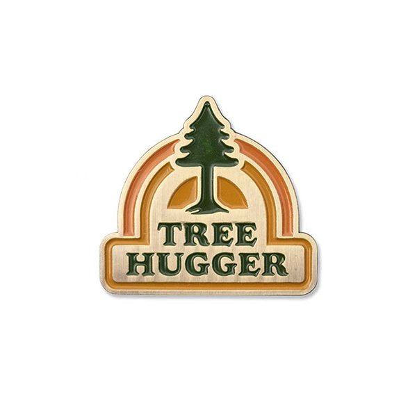 Tree Hugger Enamel Pin