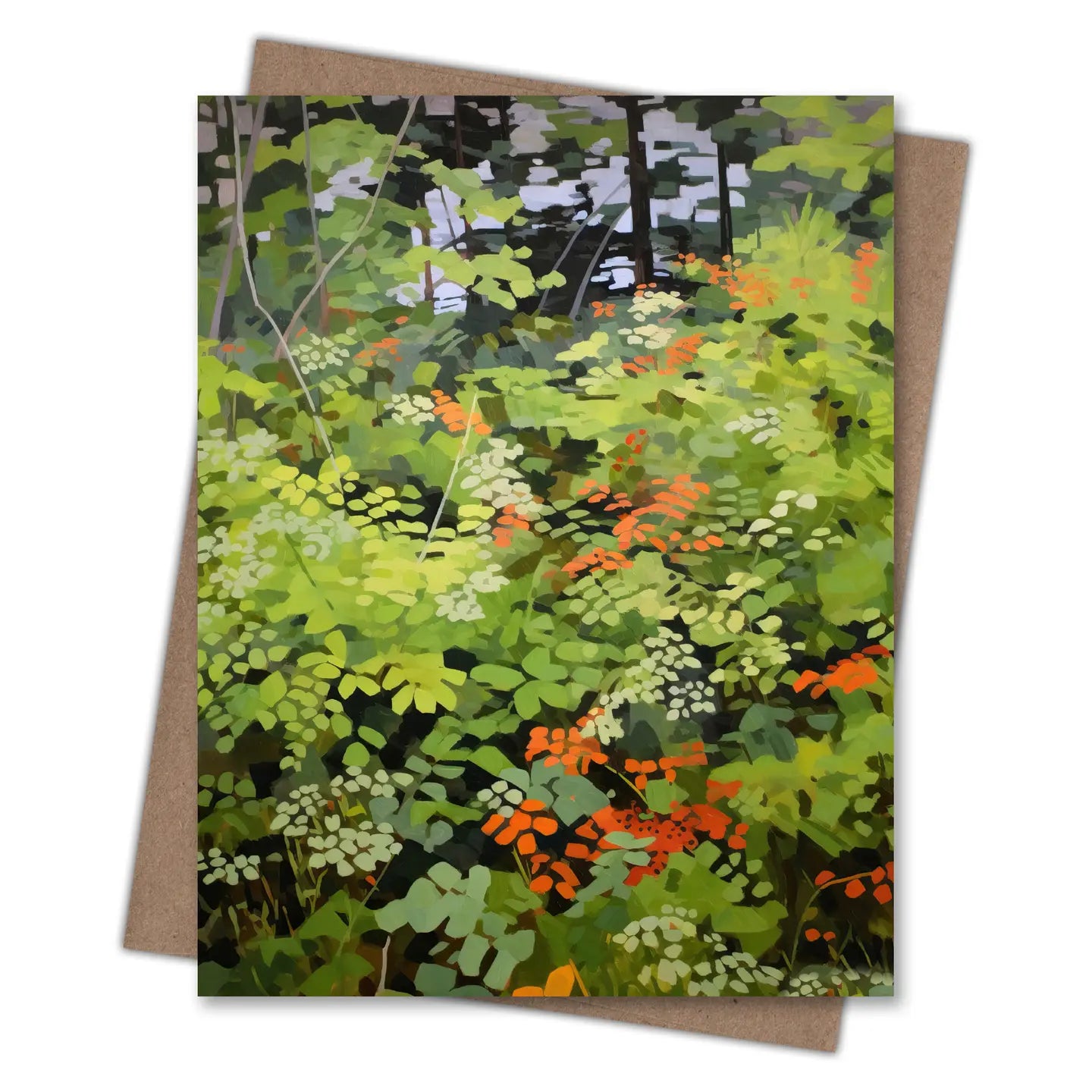 Into the Forest Understory Notecard