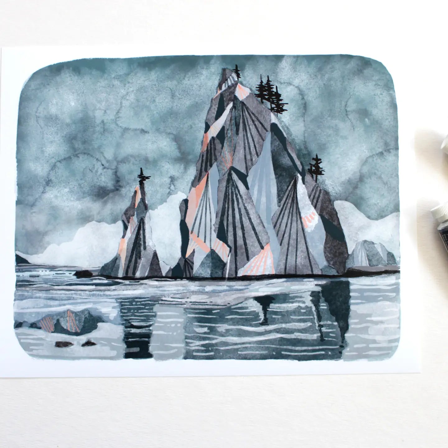 Washington State Olympic National Park Art -Print