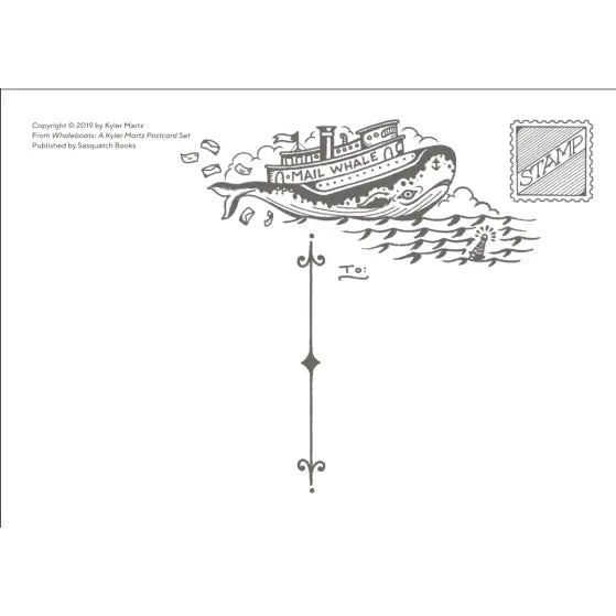 Whaleboats: A Kyler Martz Postcard Set