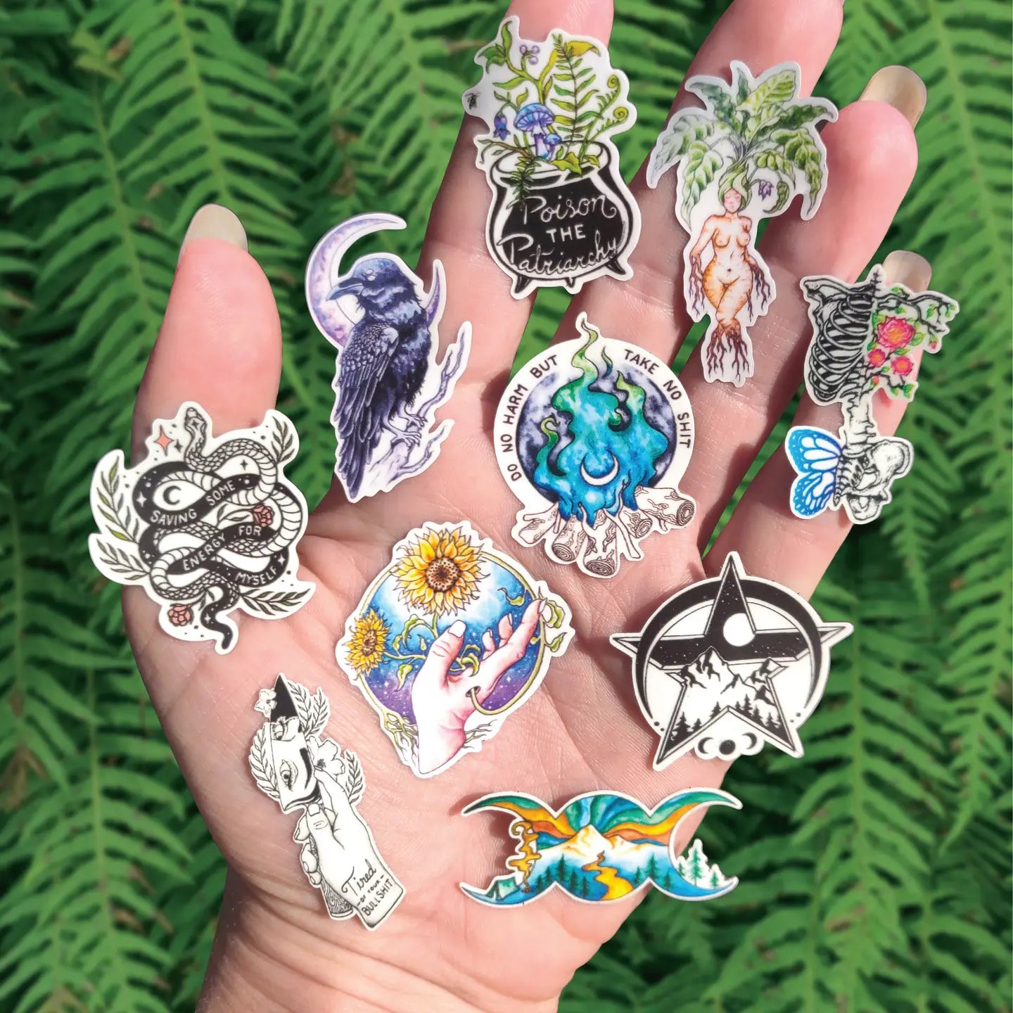 Witches Mini Sticker Collection