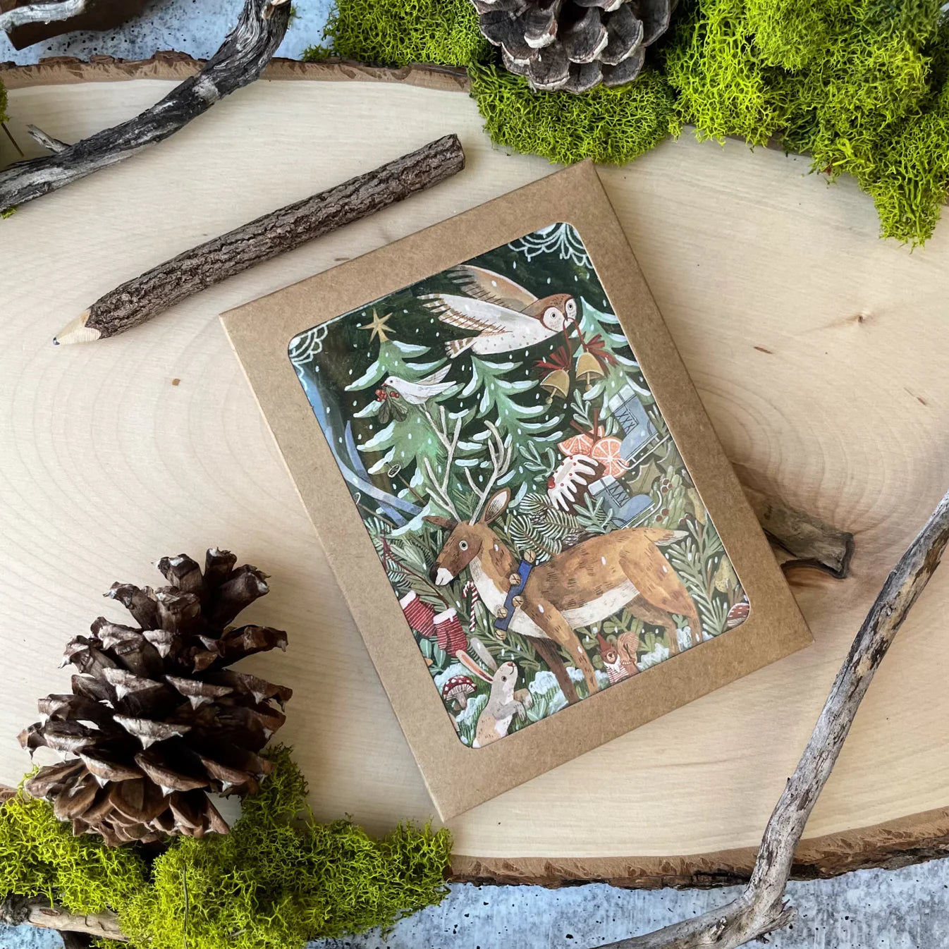 Woodland Christmas Cards (Boxed Set)