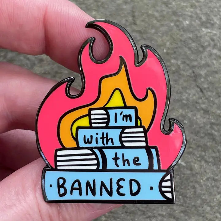 I'm with the Banned pin