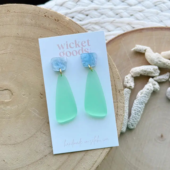Agate Studs Earrings