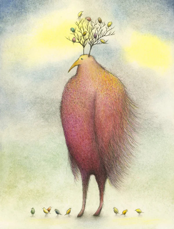 As If out of Thin Air Art Print