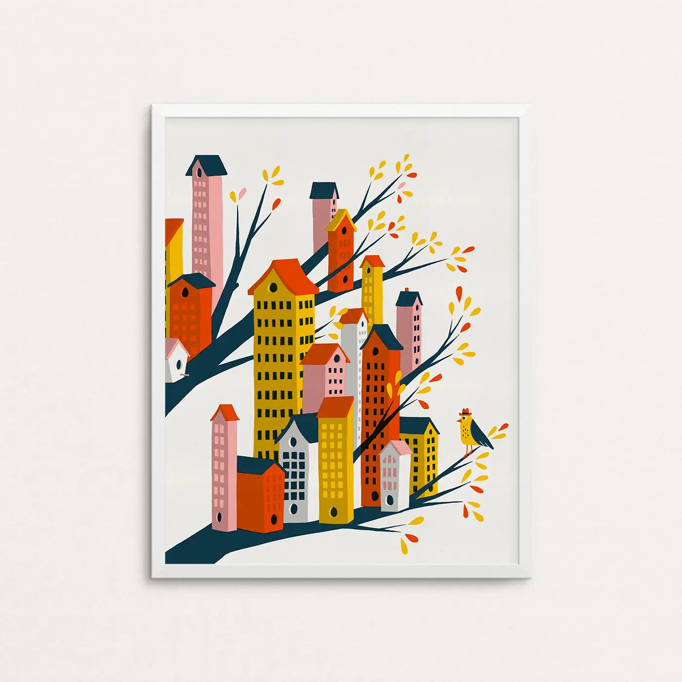 Bird City Screen Print