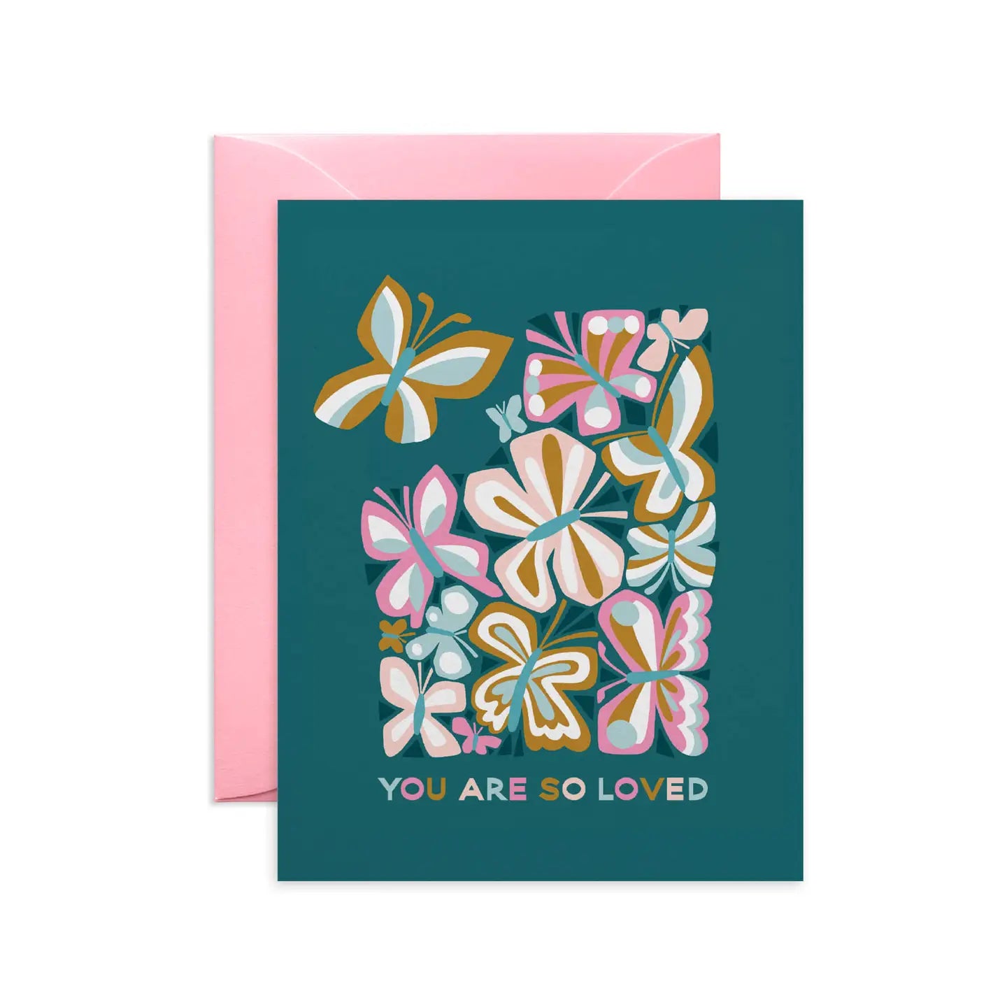Butterflies and Friends Card