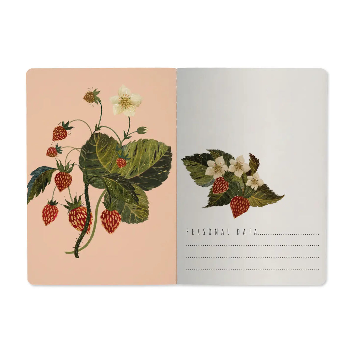 Wild Strawberries Notebook