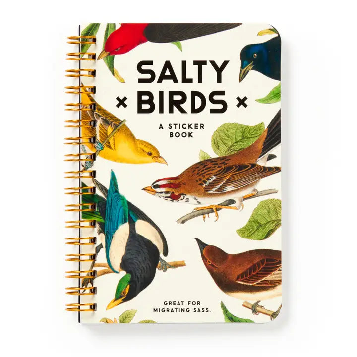 Salty Birds Sticker book
