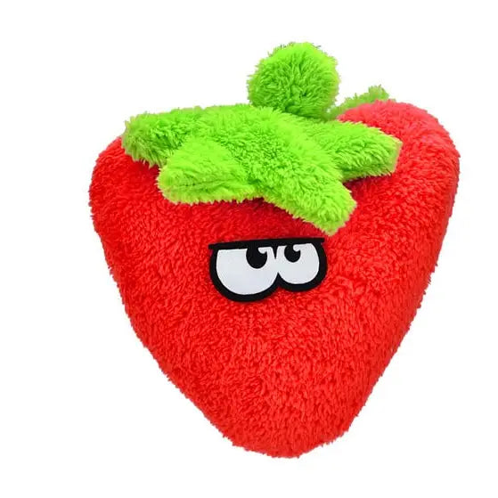 Duraplush Strawberry Dog Toy