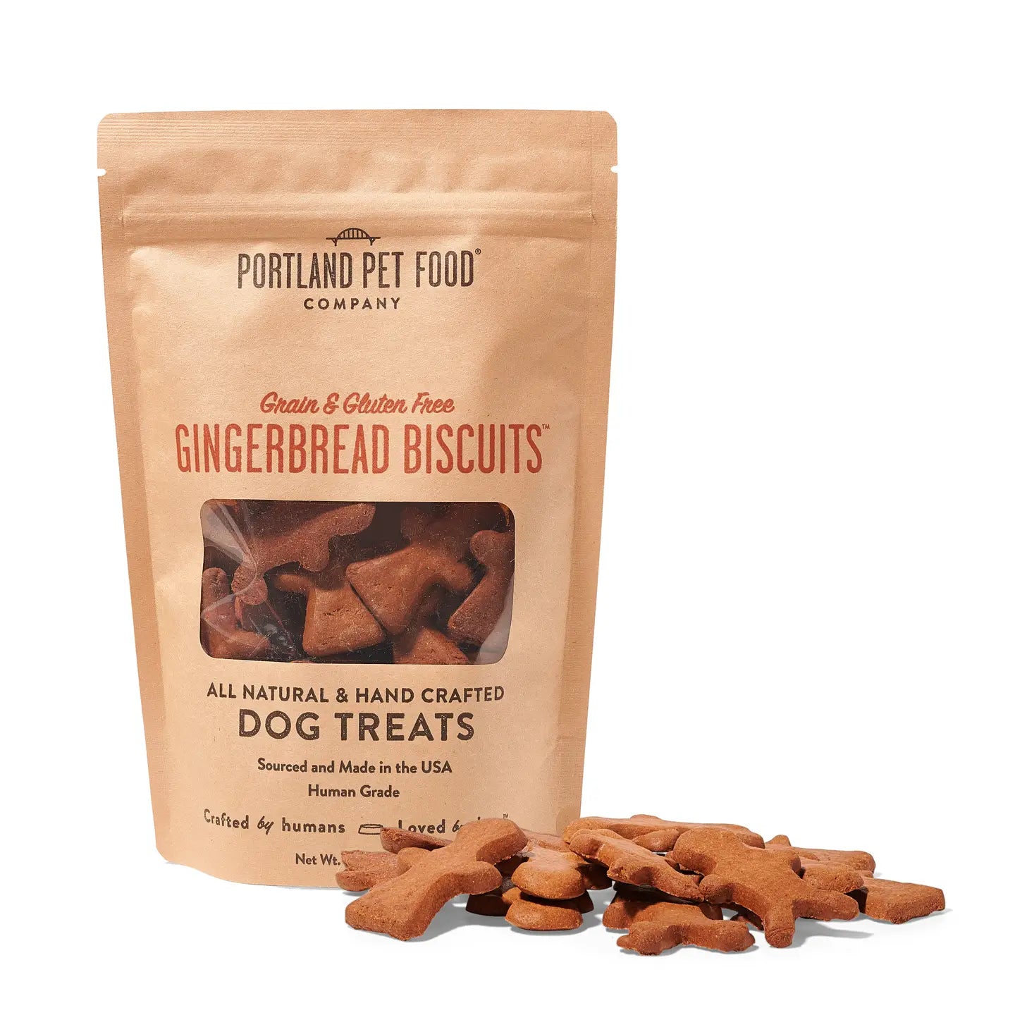 Grain and Gluten Free Gingerbread Dog Biscuits