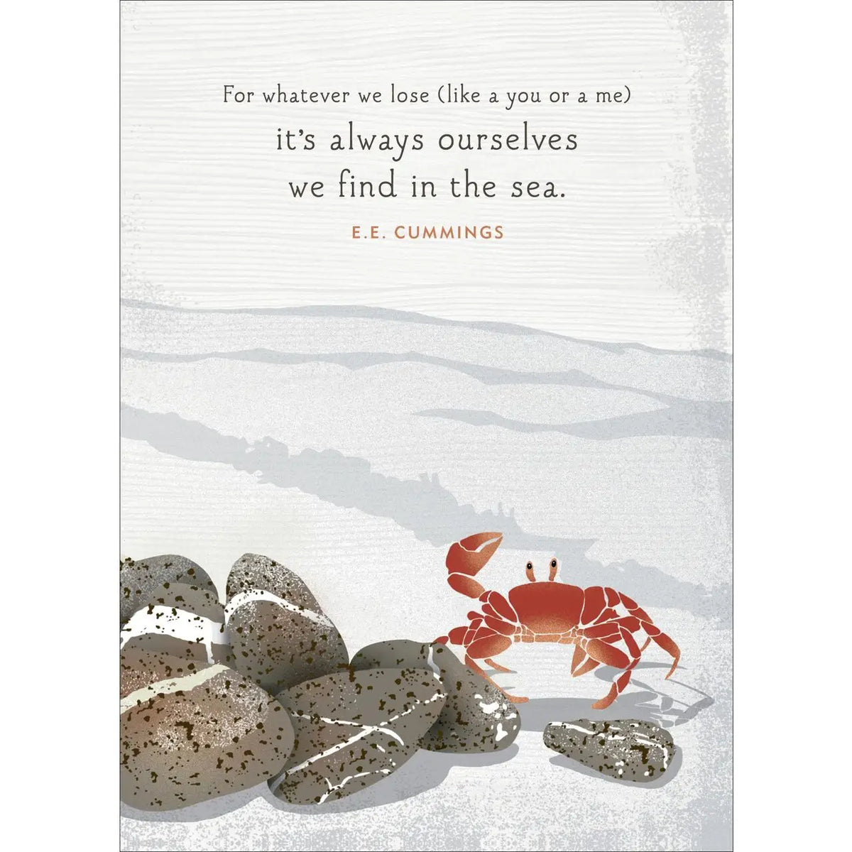 Crab Blank Card