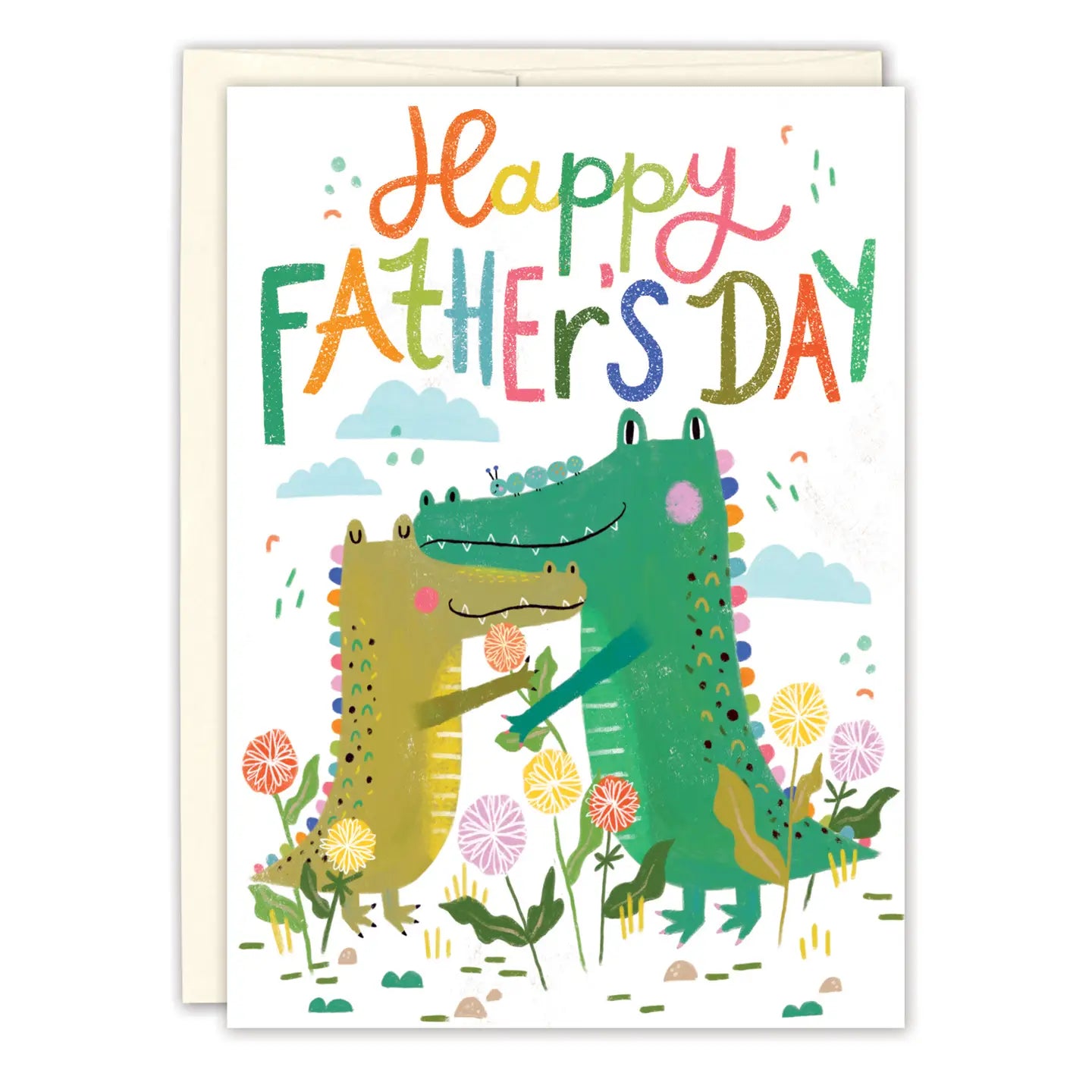 Crocodiles Father's Day Card