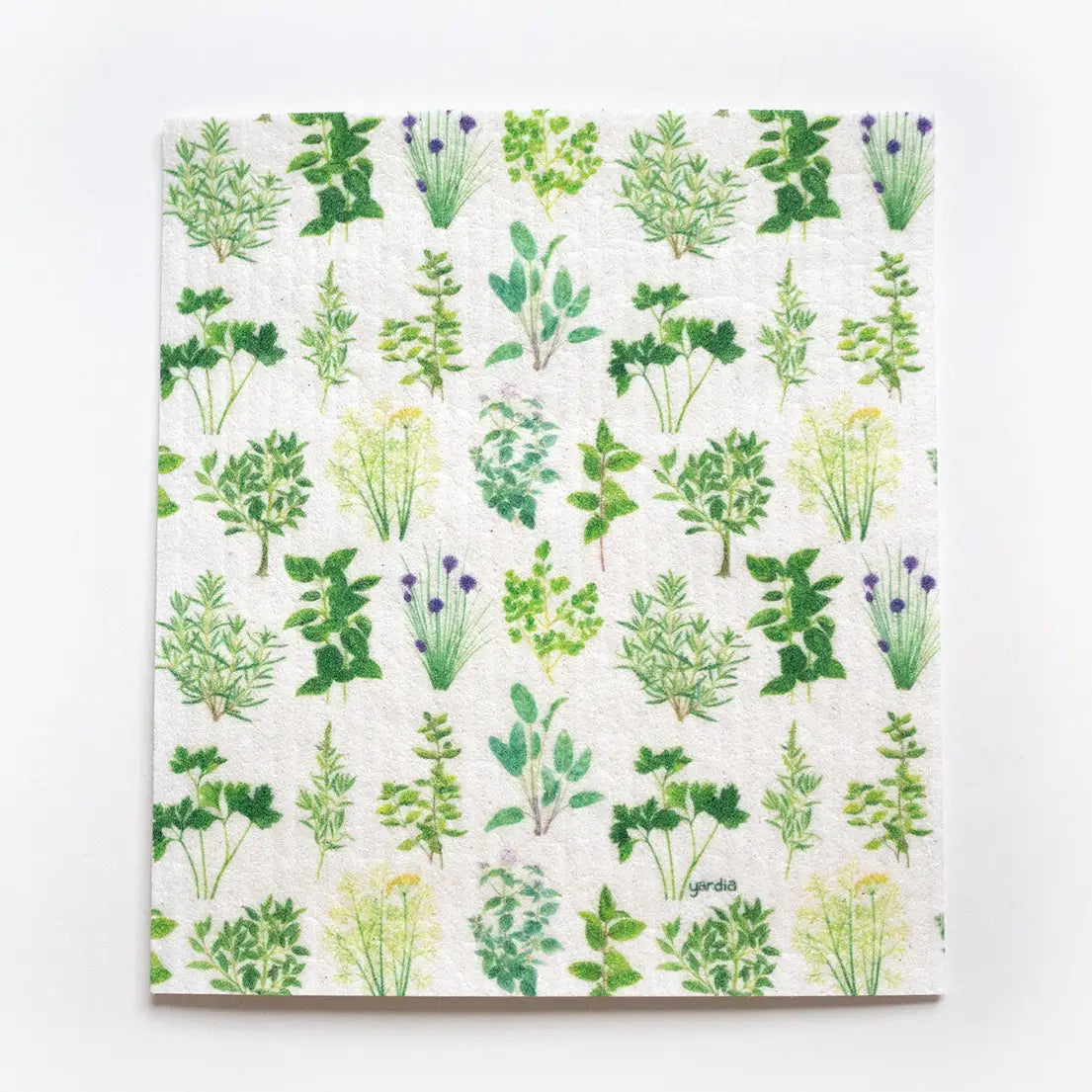 Culinary Herbs Sponge Cloth