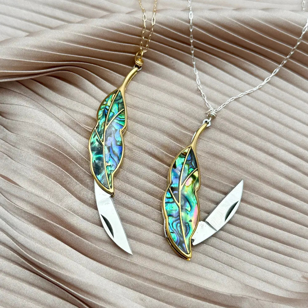 Handmade Plume Necklace