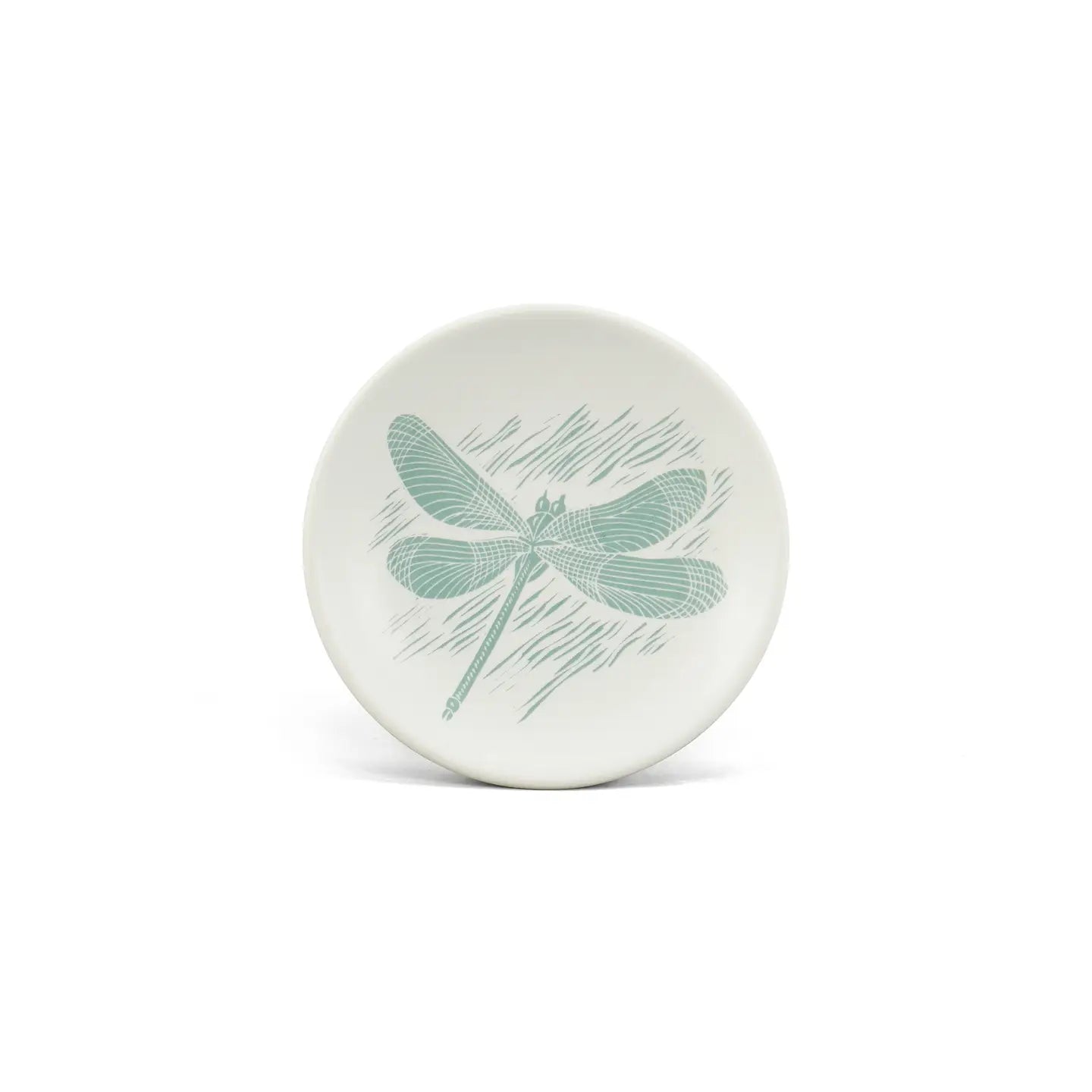 Blue Dragonfly Trinket Dish