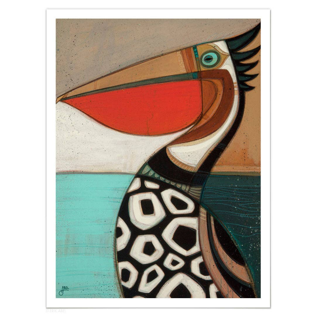 Pelicano - WHLSL Print: Unframed / 9x12 / Paper