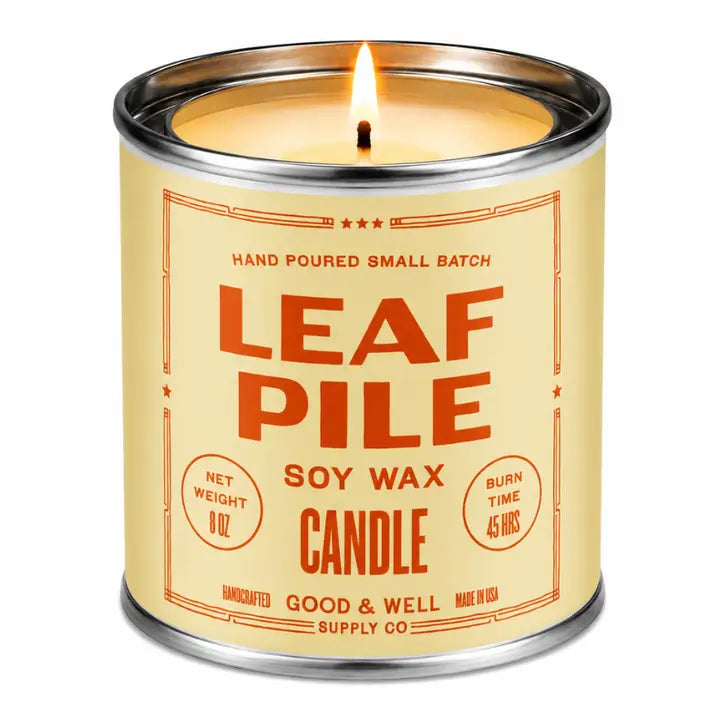 Leaf Pile Soy Candle