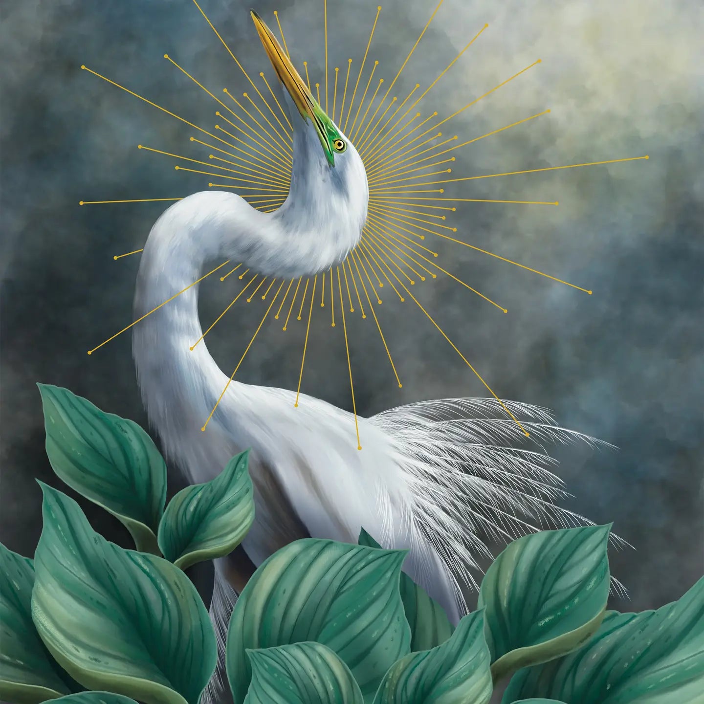 Great Egret Greeting Card