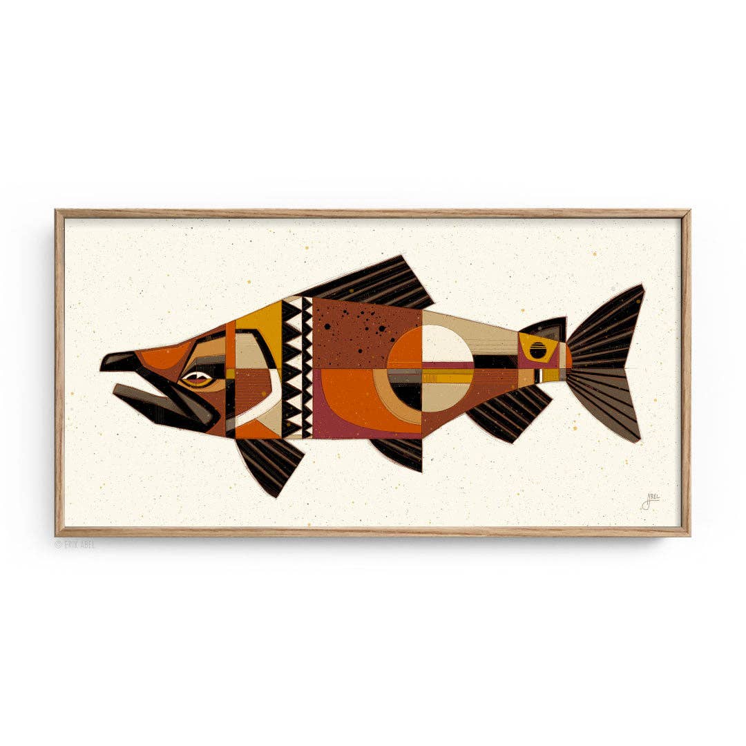 Chinook - WHLSL Print: Unframed / 12x6 / Bamboo Paper