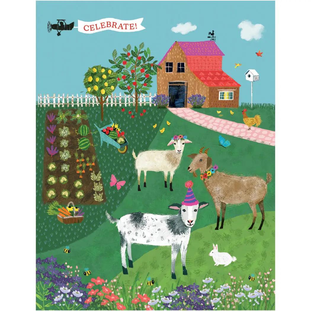 Goat Party Happy Birthday