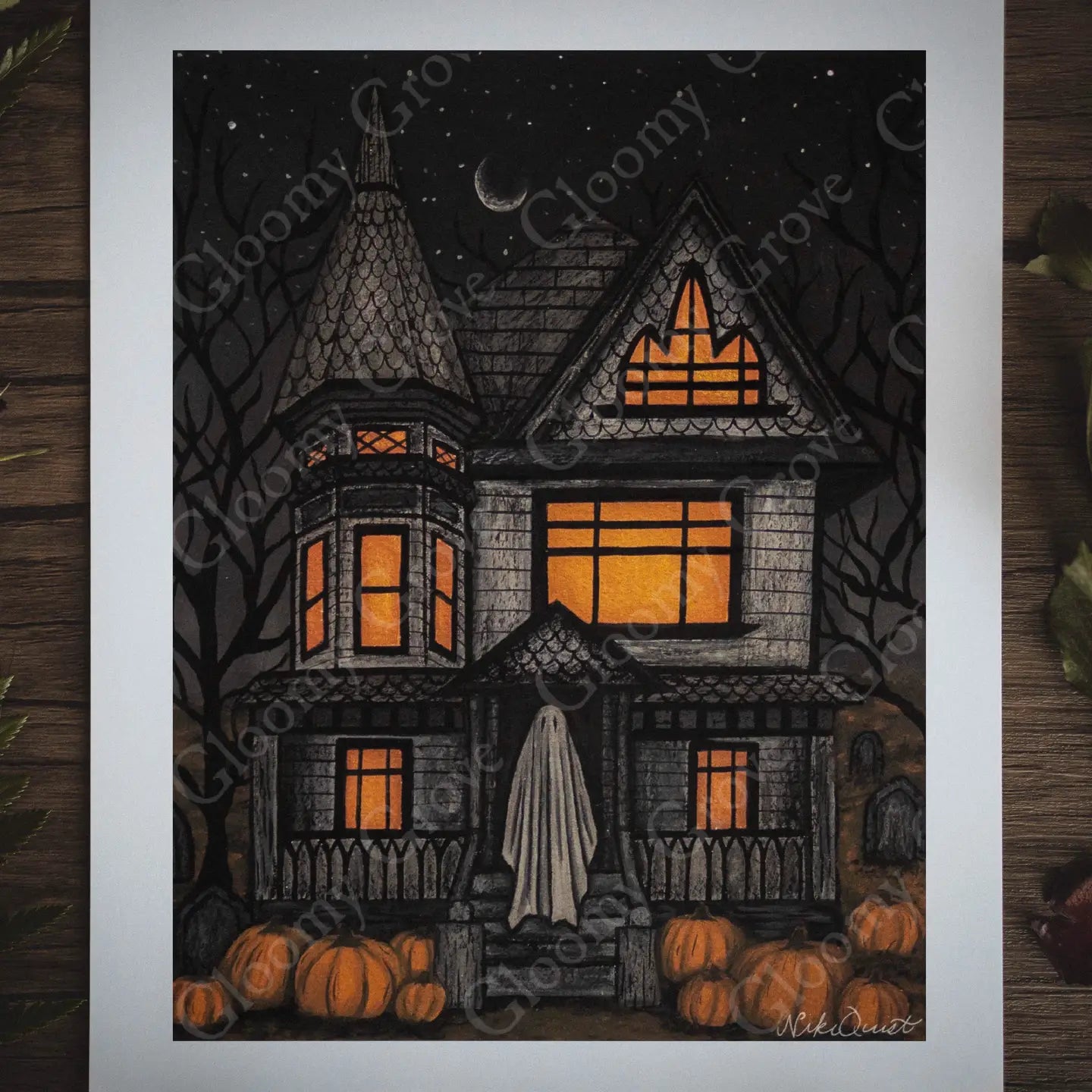 Gloomy Grove Fine Art Prints: 5 x 7