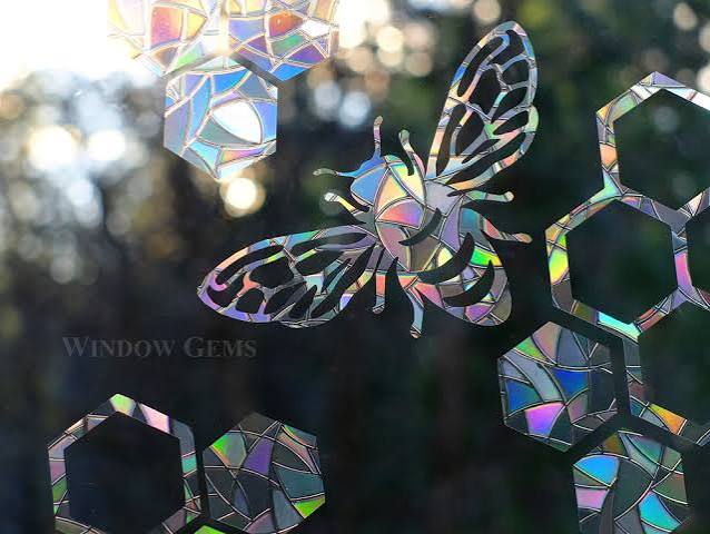 Honey Bee Window Gems