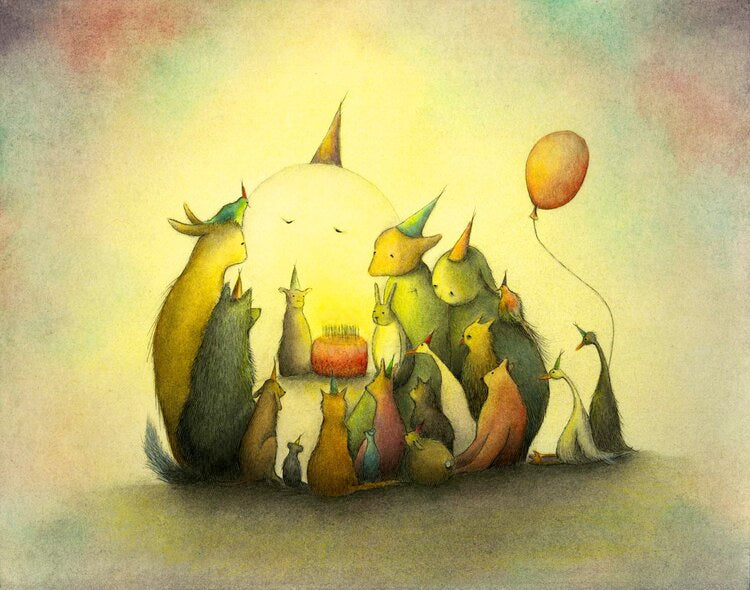 With All Good Wishes Greeting Card