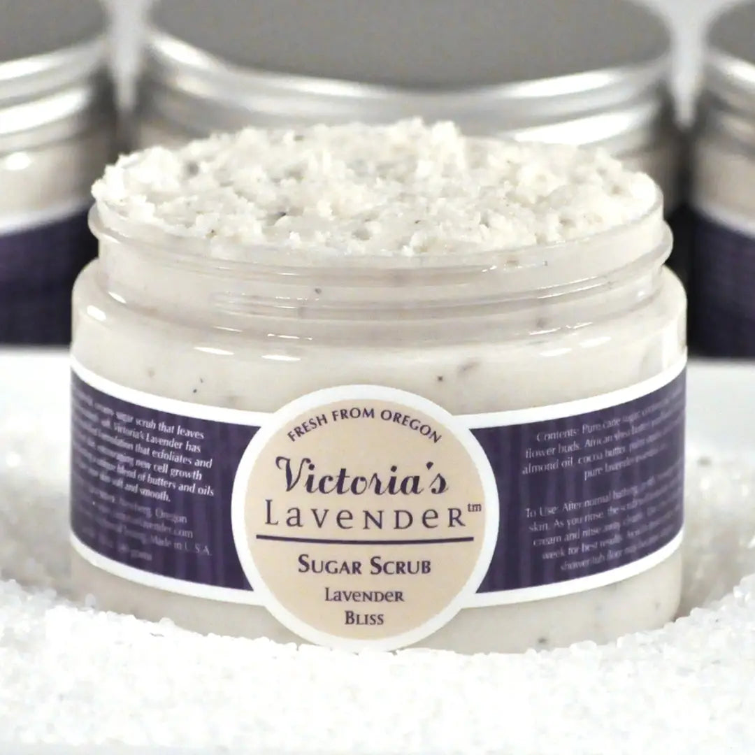 Victoria's Lavender Sugar Scrub- Lavender 4oz